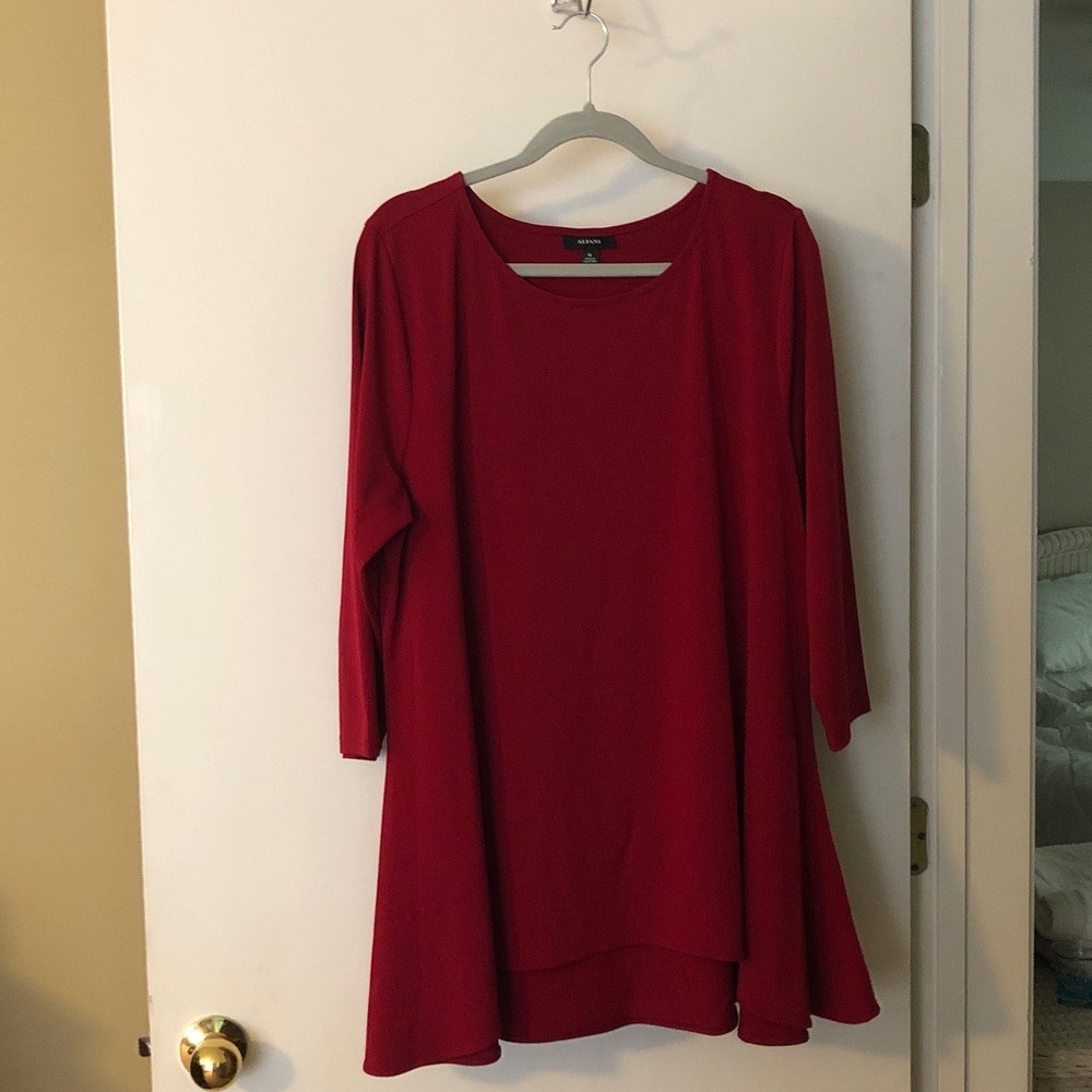 Alfani Rich Red Top